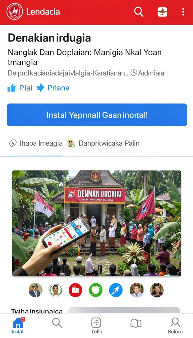Halaman detail memperlihatkan catatan kompatibilitas sebelum pengguna memilih paket APK.